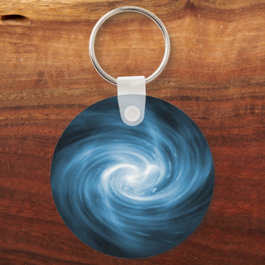 Blauer Whirlpool Schlüsselanhänger (Vorderseite)