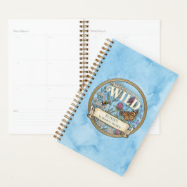 Blauer Wildgartenplaner – Individuelles Tagebuch