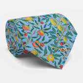 BLAUER WILLIAM MORRIS KRAWATTE (Gerollt)