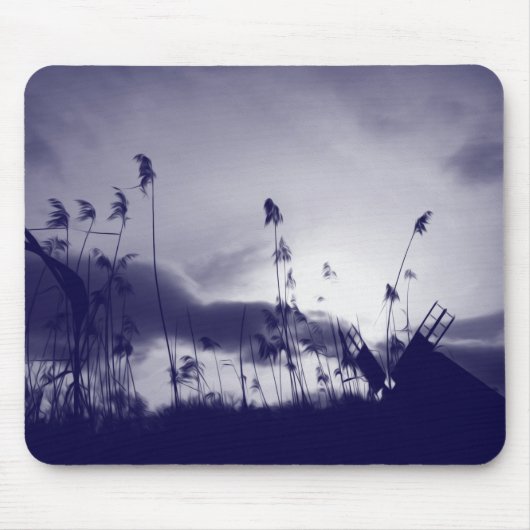 Blauer Wind Mousepad (Vorne)