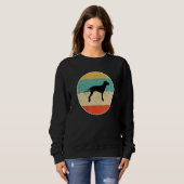 Blauer Windhund Sweatshirt (Vorne ganz)