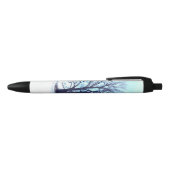 Blauer Winter Kugelschreiber (Oberseite)