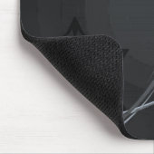 Blauer Winter-Mauspad Mousepad (Ecke)