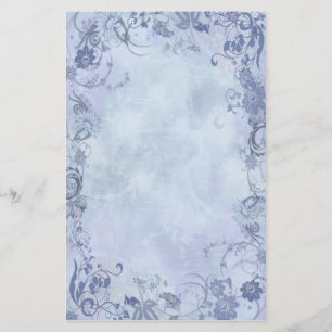 Blauer Wirbel Briefpapier