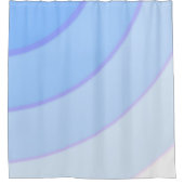 Blauer Wirbel Duschvorhang (Vorderseite)