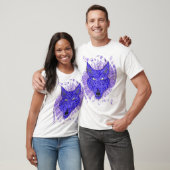 Blauer Wolf T-Shirt (Unisex)
