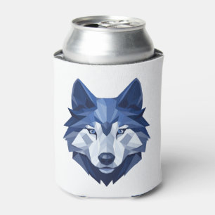 Blauer WolfDog 4 Dosenkühler
