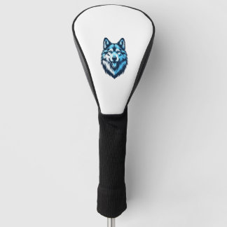 Blauer Wolfshund 5 Golf Headcover