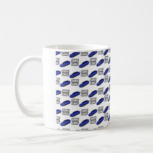Blauer Wrx Kaffeetasse (Links)