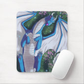Blauer Wyvern Mousepad (Mit Mouse)
