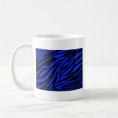 Blauer Zebra Kaffeetasse (Links)