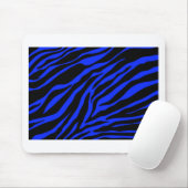 Blauer Zebra Mousepad (Mit Mouse)