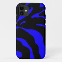 Blauer Zebrastreifen