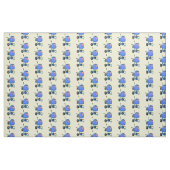 Blauer Zementmischer Cartoon Stoff (Fat Quarter (45,7 x 55,9 cm))