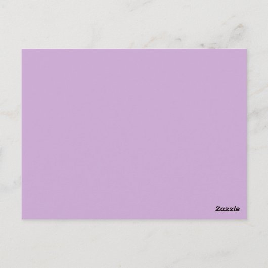 Blauer Zombie-Troll-Dämon Postkarte (Rückseite)