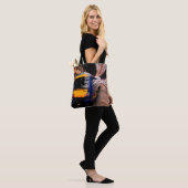 Blauer Zug , am Bahnhof York. Tasche (Am Model)