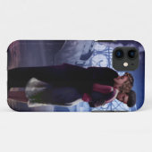 Blauer Zug Case-Mate iPhone Hülle (Rückseite (Horizontal))