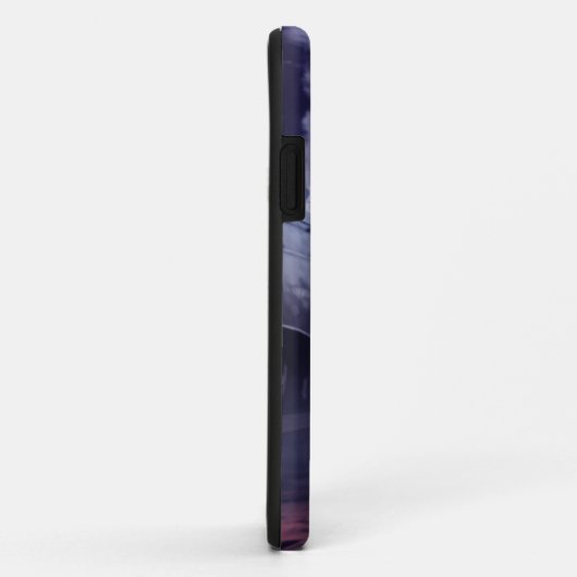 Blauer Zug Case-Mate iPhone Hülle (Hinten/Rechts)