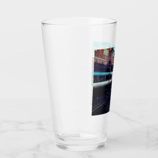 Blauer Zug Glas (Rechts)