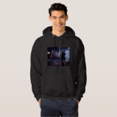 Blauer Zug Hoodie (Vorne ganz)