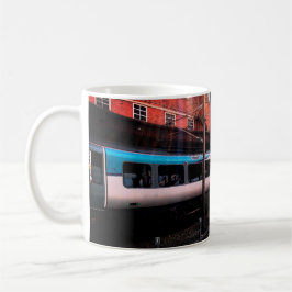 Blauer Zug Kaffeetasse