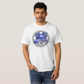 Blauer Zug t-shirt (Vorne ganz)