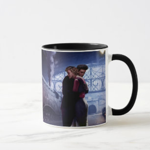 Blauer Zug Tasse
