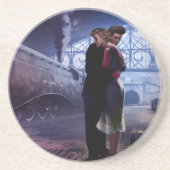 Blauer Zug Untersetzer (Vorne)