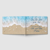 Blauer Zwei weniger Fische im Meer Gästebuch (Voll)