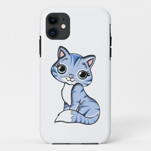 Blauer Zwergfisch Case-Mate iPhone Hülle (Rückseite)