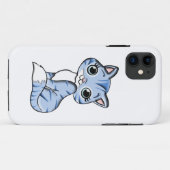 Blauer Zwergfisch Case-Mate iPhone Hülle (Rückseite (Horizontal))