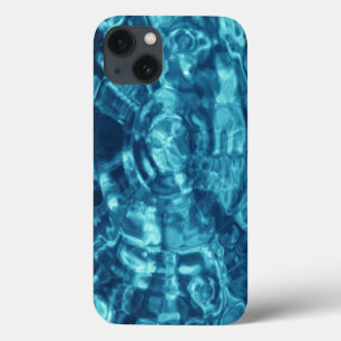 Blaues Abstrakt Case-Mate iPhone Hülle
