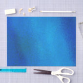 Blaues Abstraktes, benutzerdefiniertes 10lb-Gewebe Seidenpapier (Handwerk)