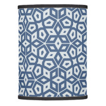 Blaues Abstraktes geometrisches Muster