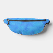 Blaues Abstraktes Muster Bauchtasche (Ablage )