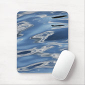 Blaues abstraktes Muster Mousepad (Mit Mouse)