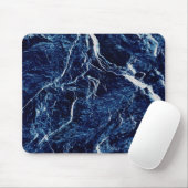 Blaues Abstraktes Muster Mousepad (Mit Mouse)