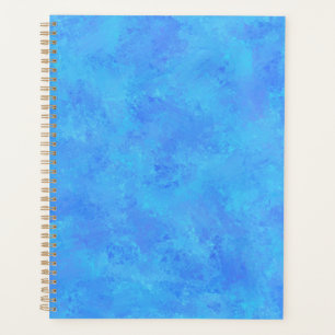 Blaues Abstraktes Muster Planer