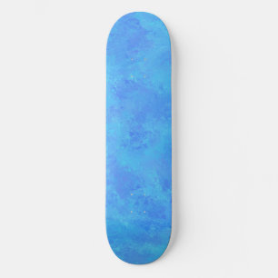 Blaues abstraktes Muster Skateboard