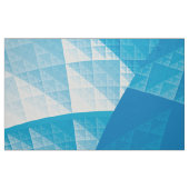 Blaues abstraktes Muster Stoff (Fat Quarter (45,7 x 55,9 cm))