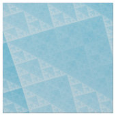 Blaues abstraktes Muster Stoff (Nahaufnahme)