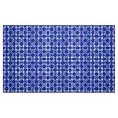 Blaues Abstraktes Muster Stoff (Fat Quarter (45,7 x 55,9 cm))