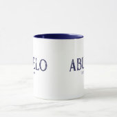 Blaues Abuelo-Jahr Tasse (Zentrum)