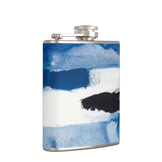 Blaues Amore II Flachmann (Rechts)