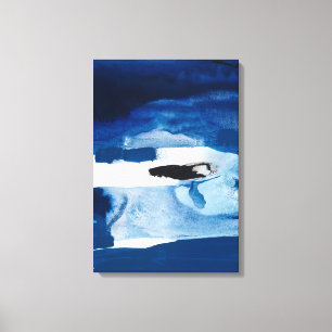 Blaues Amore II Leinwanddruck