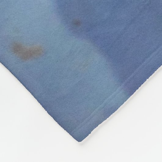 Blaues aquamarin-braunes Sonderfahrzeug, antikes R Fleecedecke (Ecke)