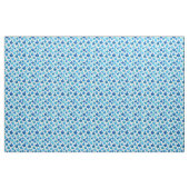 Blaues Aquarell-Skala-Muster Stoff (Fat Quarter (45,7 x 55,9 cm))