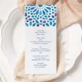 Blaues Aquarellmuster Programm