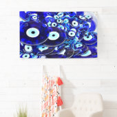 Blaues Augapfel Banner (Insitu)