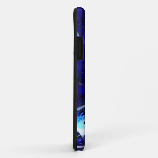 Blaues Augapfel Case-Mate iPhone Hülle (Hinten/Rechts)